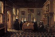 BASSEN, Bartholomeus van Five ladies in an interior Spain oil painting artist